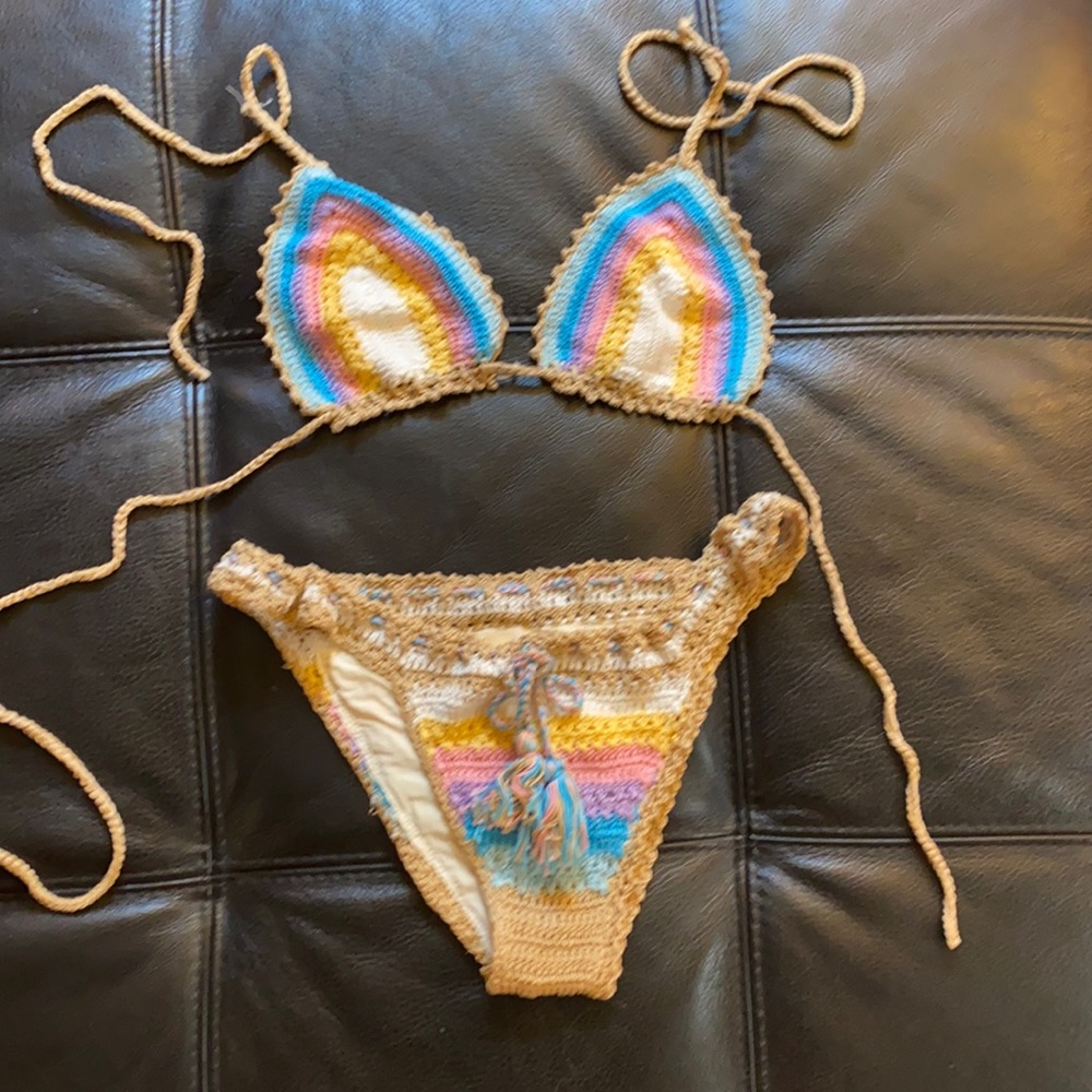 Crochet string bikini